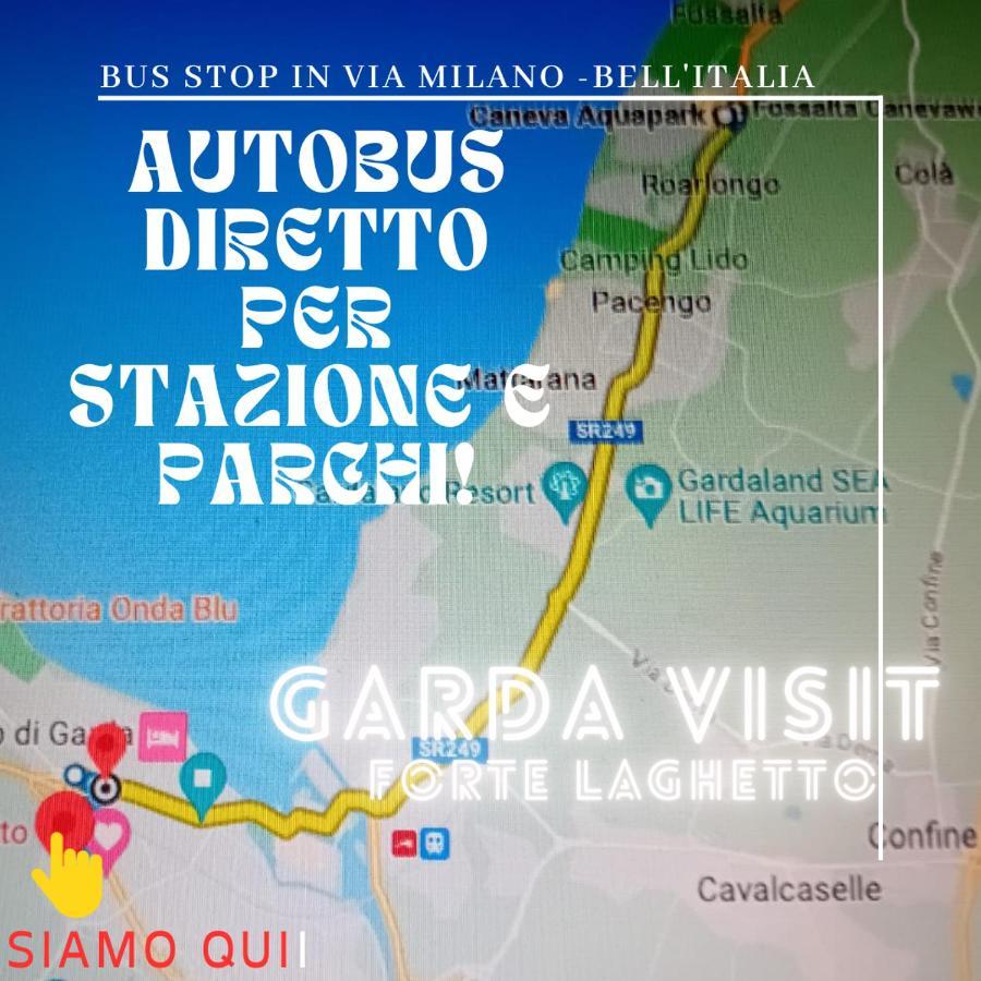 Forte Laghetto-Visitgarda Пескьера-дель-Гарда Экстерьер фото